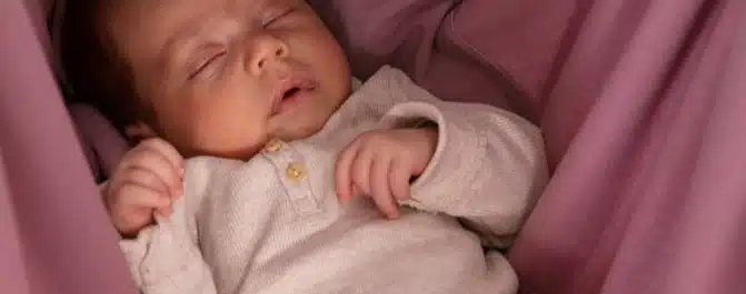 Schlafroutine beim Baby